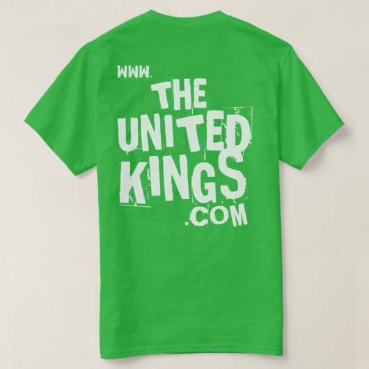 groene blik T-Shirt (Design achterkant)