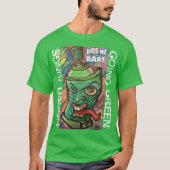groene blik T-Shirt (Voorkant)