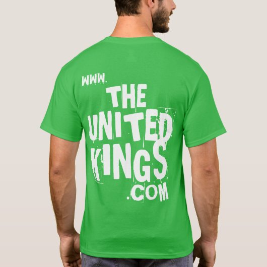 groene blik T-Shirt (Achterkant)