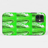 Groene bliksem Case-Mate iPhone case (Achterkant (horizontaal))