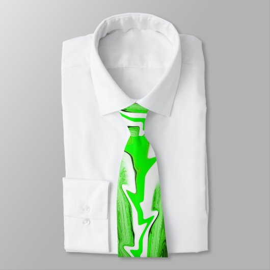 Groene bliksem stropdas (Gebonden)