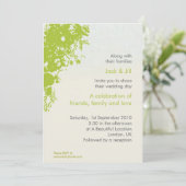 Groene Bloei 5x7 Kaart (Staand voorkant)