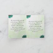 Groene Bloem - Een Liefde als Geen Andere Feestdagen Kaart (Binnen)