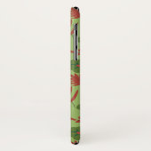 Groene bloem, naadloos patroon, tak, blad Case-Mate iPhone case (Achterkant/links)