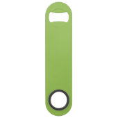 Groene bloemblaadjes speed flessenopener (Achterkant)