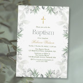 Groene Bloemdoop Bedankkaart