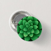 Groene bloemen achtergrond-77761 ronde button 3,2 cm (Voorkant /achterkant)