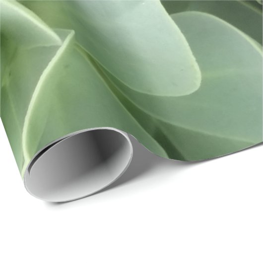 Groene bloemen cadeaupapier (Rol Hoek)