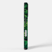 Groene bloemen Case-Mate iPhone case (Achterkant / Rechts)