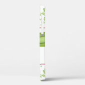 Groene Bloemen Damask Pink Gerber Daisy Case-Mate iPhone Case (Achterkant / Links)