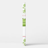 Groene Bloemen Damask Pink Gerber Daisy Case-Mate iPhone Case (Achterkant / Rechts)