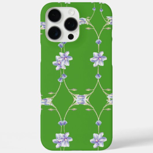 Groene Bloemen Elegantie – Telefoonhoes Case-Mate iPhone Case (Achterkant)