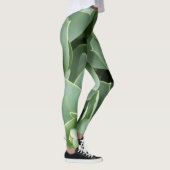 Groene bloemen leggings (Rechts)