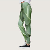 Groene bloemen leggings (Links)