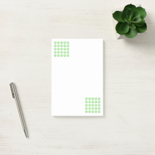 Groene bloemen notities  post-it® notes (Kantoor)