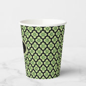Groene bloemen papieren bekers (Links)
