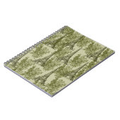 Groene Bloemen Parijs Eiffeltoren Notitieboek (Linkerzijde)