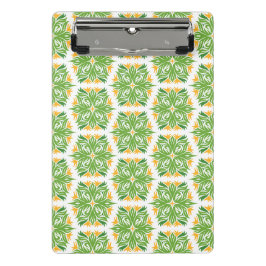 Groene bloemen, patroon van bloemen, bloempatroon mini klembord