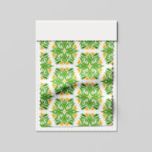 Groene bloemen, patroon van bloemen, bloempatroon