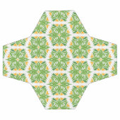 Groene bloemen, patroon van bloemen, bloempatroon voetbal (Enkel)