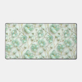 Groene bloemendessenaar mat (Voorkant)