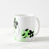Groene Bloementuin Koffiemok (Voorkant rechts)