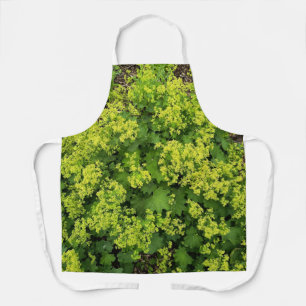 Groene bloementuin schort