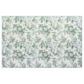 Groene Bloemige Tak Herhaling Stof (Fat Quarter)