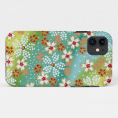 Groene bloesems Japanse origami Print Case-Mate iPhone Case (Achterkant (horizontaal))
