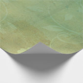  groene, blote textuur cadeaupapier (Hoek)