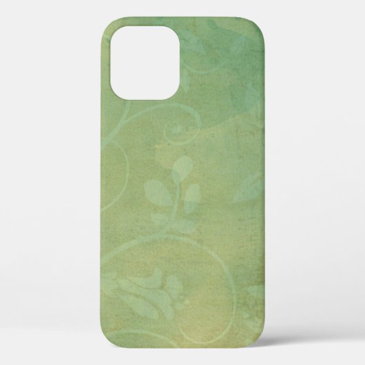  groene, blote textuur Case-Mate iPhone case (Achterkant)