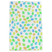 GROENE BLUE AQUA ORANJE WATERVERF EENVOUDIGERE EIE MEDIUM CADEAUZAKJE (Voorkant)