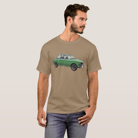  groene BMW T-shirt (Voorkant volledig)