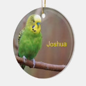  groene boedgie foto keramisch ornament (Links)