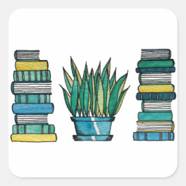 Groene Boeken Stickers
