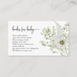 Groene Boeken Voor Baby Informatiekaartje