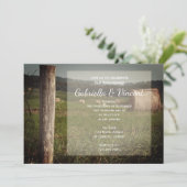 Groene Boerderij deastert Land Engagement Party Kaart (Staand voorkant)