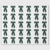Groene Bogen Cadeaupapier (Vlak)