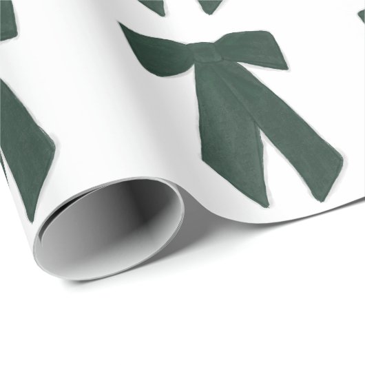 Groene Bogen Cadeaupapier (Rol Hoek)