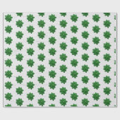 Groene bogen op withoutpakpapier cadeaupapier (Vlak)