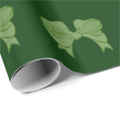 Groene bogen — Verpakkingspapier Cadeaupapier (Rol Hoek)