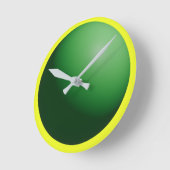 Groene bol ronde klok (Hoek)