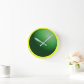 Groene bol ronde klok (Huis)