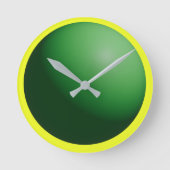 Groene bol ronde klok (Voorkant)