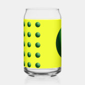 Groene bollen blikvorm glas (Rechts)
