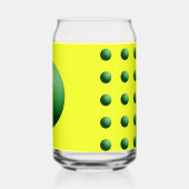 Groene bollen blikvorm glas (Links)