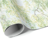 Groene Bomen Cadeaupapier (Rol Hoek)