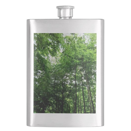 Groene bomen flacon (Voorkant)