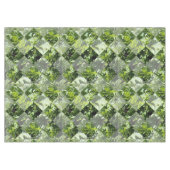 Groene bomen in diamanten raam, tafelkleed (Voorkant (Horizontaal))