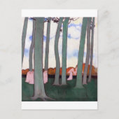 Groene bomen, Maurice Denis Briefkaart (Voorkant)